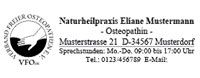 VFO Praxisstempel